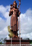 photo Grand Bassin statue Shiva